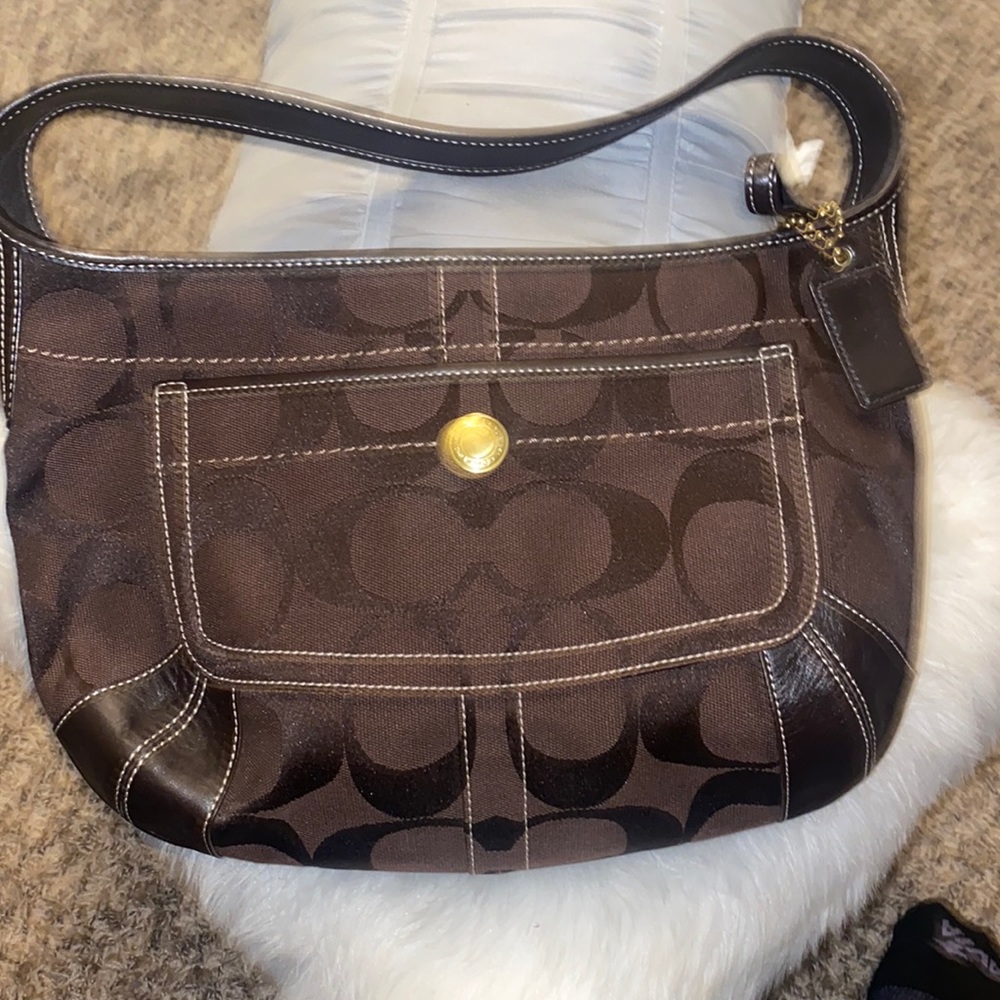 Brown Coach Bag